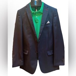 English Laundry Boys Navy Blue Blazer - Size 18